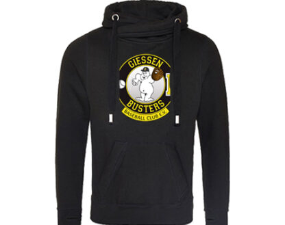 CROSS NECK HOODIE LOGO