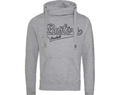 CROSS NECK HOODIE BUSTERS OUTLINE