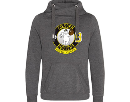 CROSS NECK HOODIE LOGO – Bild 2