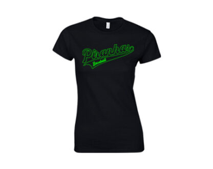 1DAMEN  T-SHIRT PIRANHAS OUTLINE – Bild 3