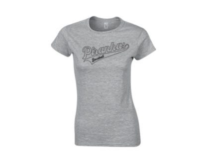 1DAMEN  T-SHIRT PIRANHAS OUTLINE – Bild 2