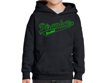 KIDS Hooded Sweatshirt   PIRANHAS OUTLINE